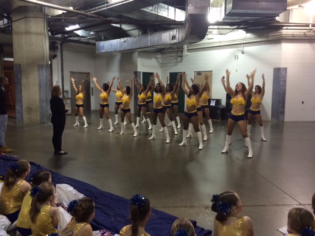 Watching the Pacemates Practice